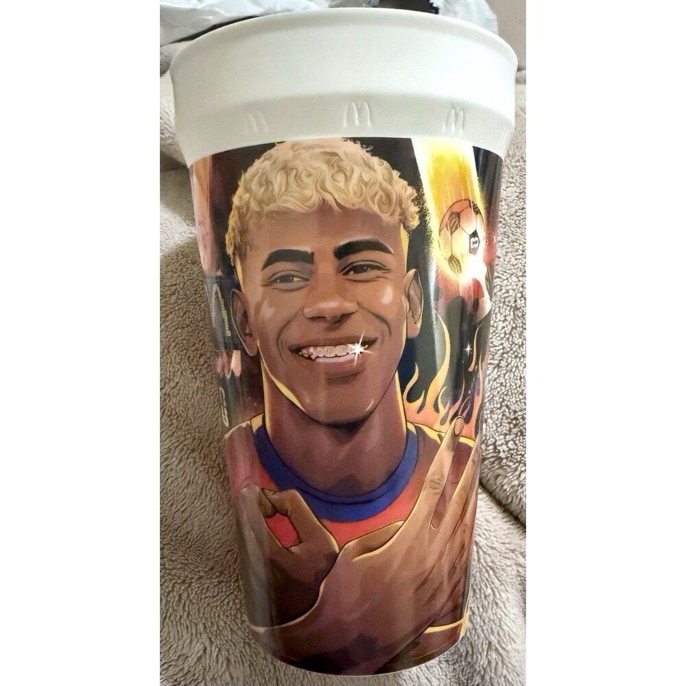 2026 McDonald's FIFA World Cup 26 Soccer Lamine Yamal Spain Collectible Cup